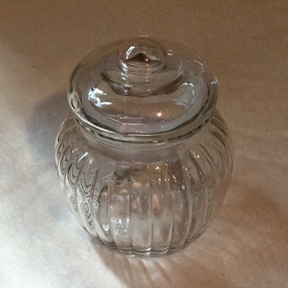 Other - Glass Candy Dish with Lid